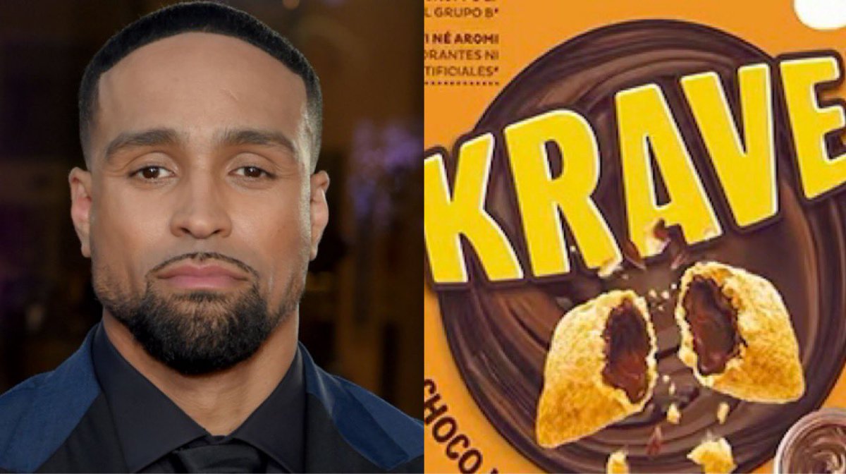 Ashley Banjo says he reckons it’s only a matter of time before Kellogg’s launches chocolate orange flavour Krave.

“It’ll absolutely fly off the shelves,” he predicted