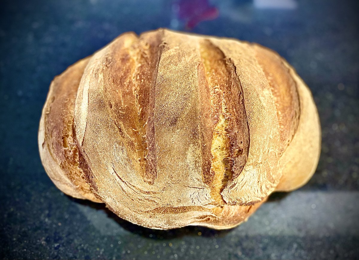 steschny's tweet photo. Seit langem war im Haushalt #ClaSte wieder Backtag. Es wurde ein #PaneValleMaggia
@claschny könnte wohl das Brot gleich vertilgen. 😅
#Sauerteig #LievitoMadre #BackenmitClaSte https://t.co/drpgrCLAhz