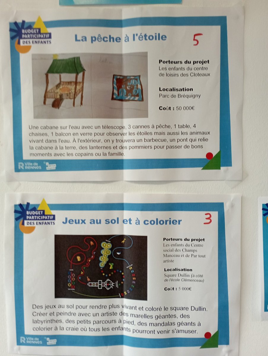 A Rennes, ça vote à l'école ! 🗳️🎒
La ville à hauteur d'enfant, c'est celle qui tient compte de la parole et des idées des enfants pour leur quartier.
Le vote pour le Budget Participatif des Enfants rennais se poursuit jusqu'à demain ! #pelrennes #budgetparticipatif