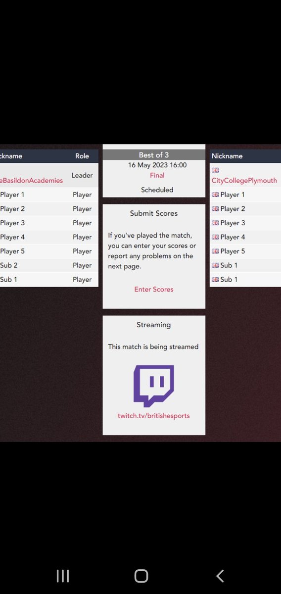 Finals!! <a href="/British_Esports/">British Esports 🎮 🚀</a> <a href="/CityCollegePlym/">City College Plymouth</a>
