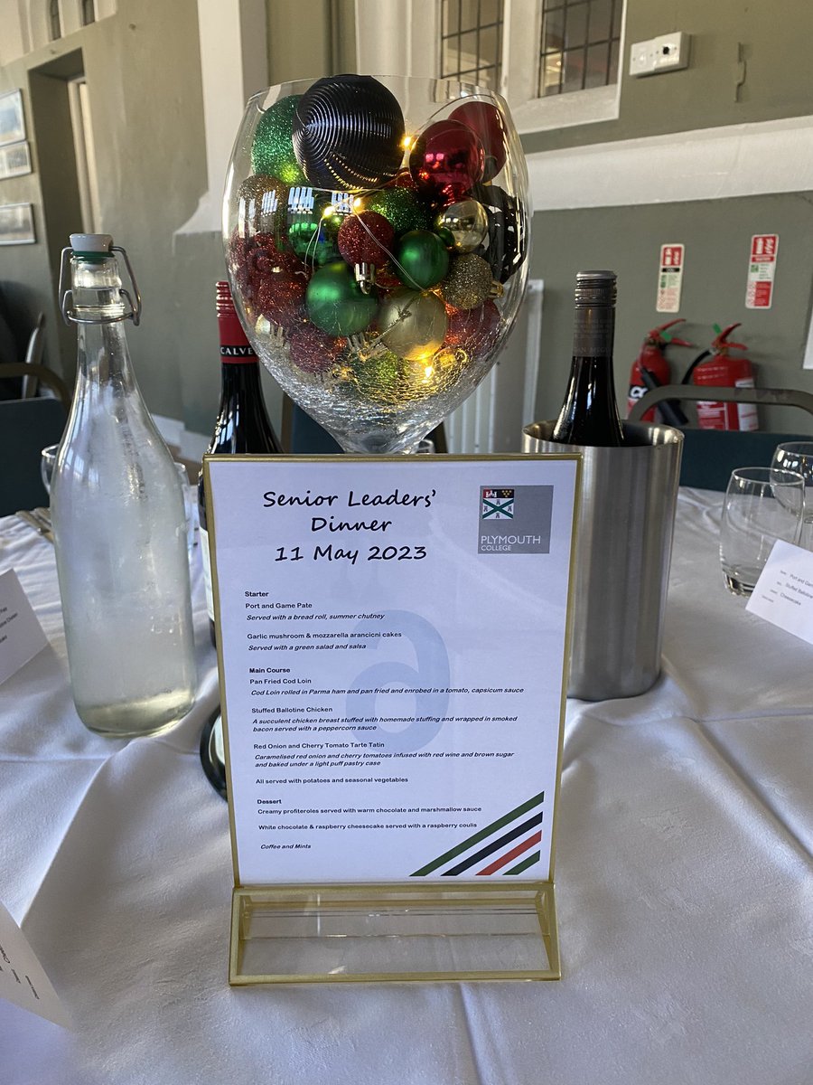 PlymouthCollege's tweet photo. Looking forward to celebrating with the Senior Leaders Dinner this evening. The hall and tables look amazing. https://t.co/yRsQTfc1N6
