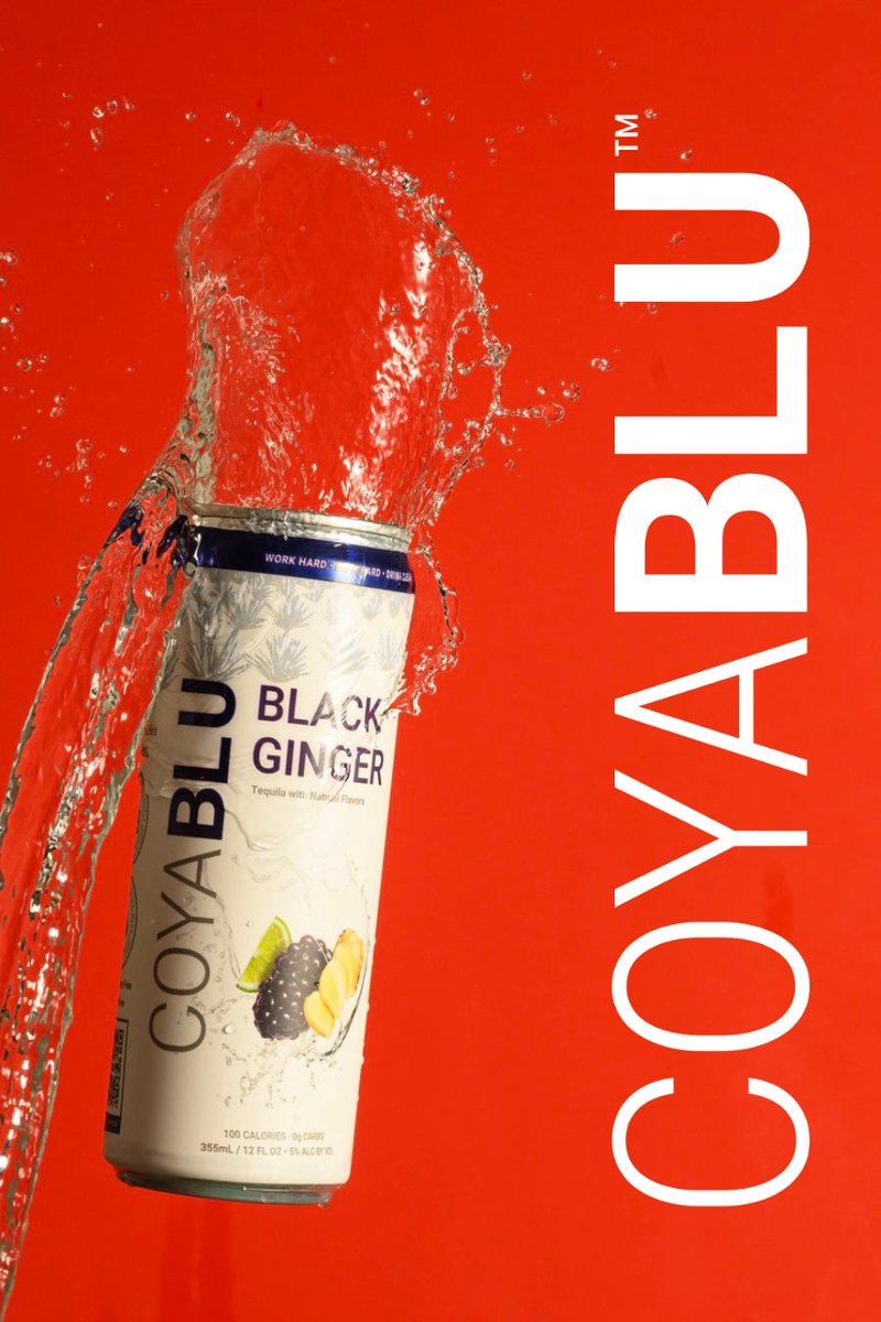 coyablucocktail's tweet photo. It's Tequila Thursday, and there's no better way to celebrate than a COYABLU! Go out today and enjoy our clean, crisp, and refreshing craft tequila cocktails.
Let us know which flavors you're picking up - Berry Basil, Mango Habanero, or Black Ginger?
#drinkclean #rtd #tequilatime https://t.co/mNkRx4Qs38
