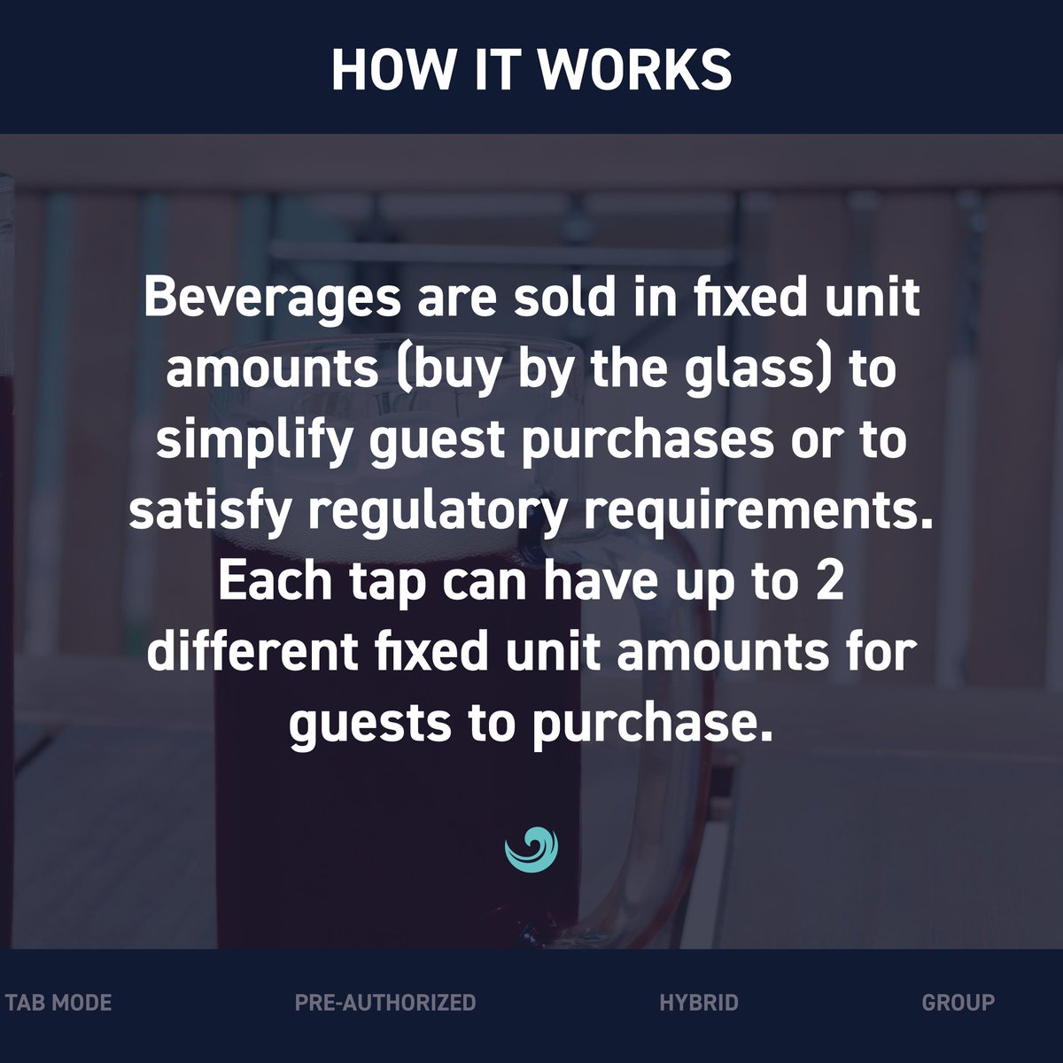DrinkCommand's tweet image. Here’s how it works: instead of charging by the ounce, guests are given a screen showing the volumes available with a specific beverage and its associated prices.

Learn more: drinkcommand.com/uncategorized/…