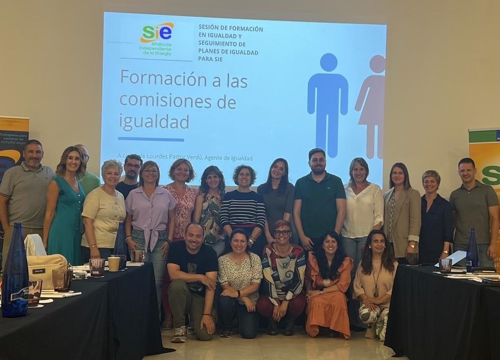 SieNaturgy's tweet photo. Hoy hemos podido asistir a una Formación para las Comisiones de Igualdad, organizada por @SIE_Energia e impartida por @Concilia2, junto al resto de secciones de #SIE @EndesaSie @sie_red @Sie_ree. https://t.co/dRmUZllvGB