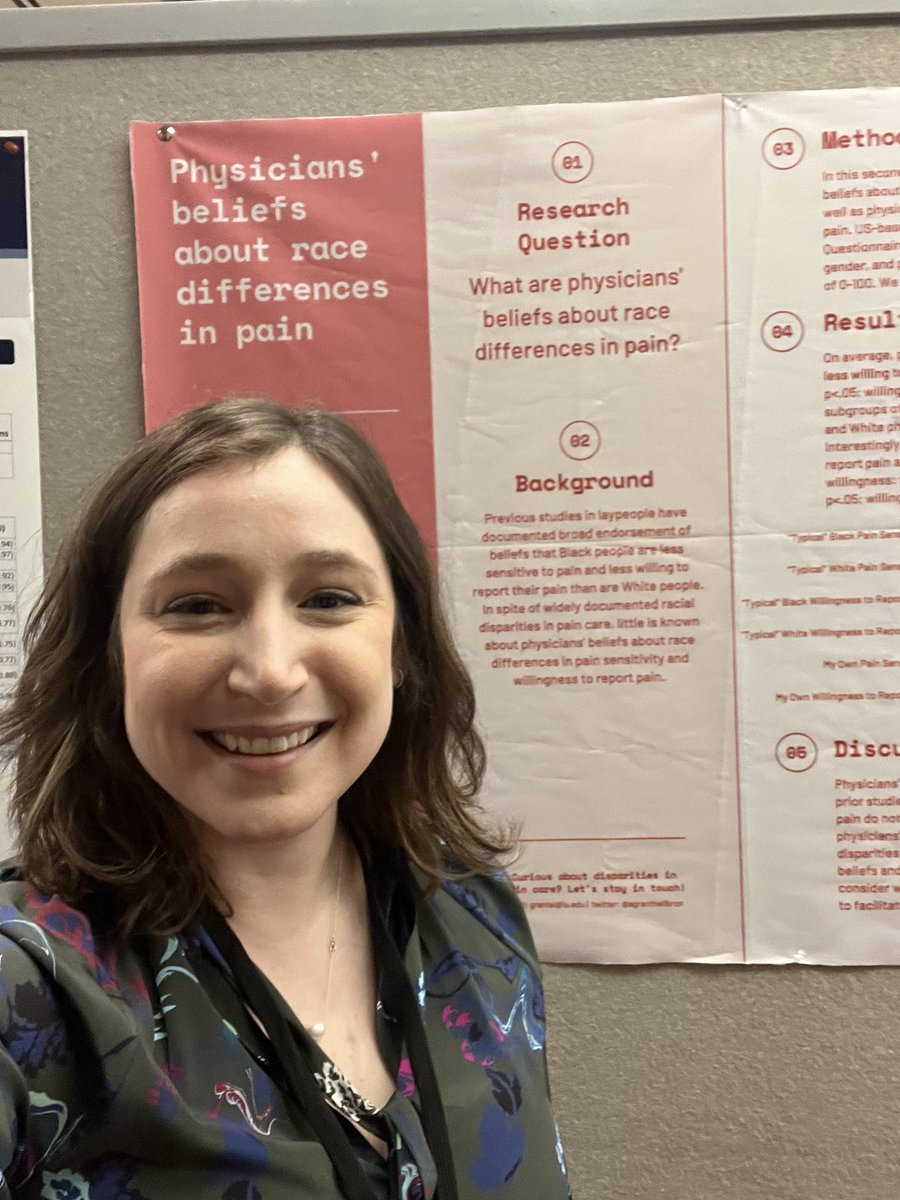 agrantheilbron's tweet photo. Got some great questions during the first poster session at #CanadianPain2023! Interested in physician beliefs about race differences in pain? Stop by poster 70! https://t.co/fULoikr1OQ
