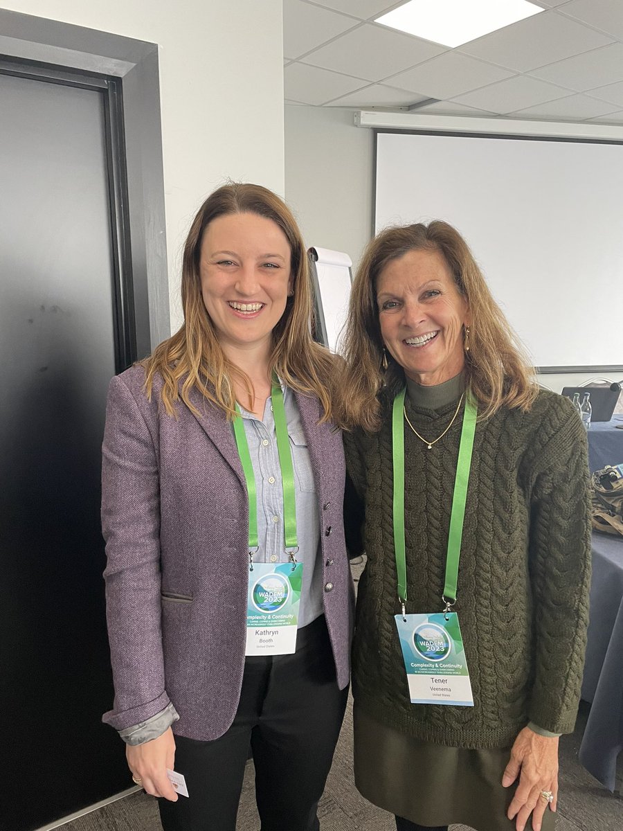 Got to see my #disasternursing icon today! <a href="/TenerVeenema/">Tener Veenema, PhD MPH MS RN FAAN</a> <a href="/WADEM_PDM/">WADEM</a> #WADEM2023