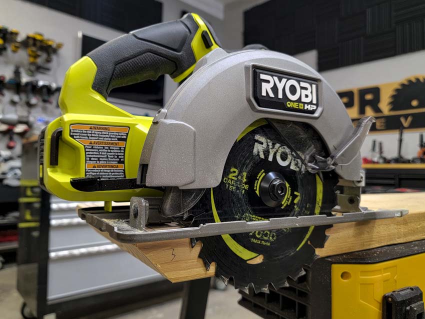 ProToolReviews's tweet photo. We got our hands on the @RYOBItoolsusa 18V 7-1/4-Inch Circular Saw to see how it improves upon the formula!
Check out the review:
https://t.co/LWjZdjEstj
#ptrryo23 #tools https://t.co/45jkukhxXS