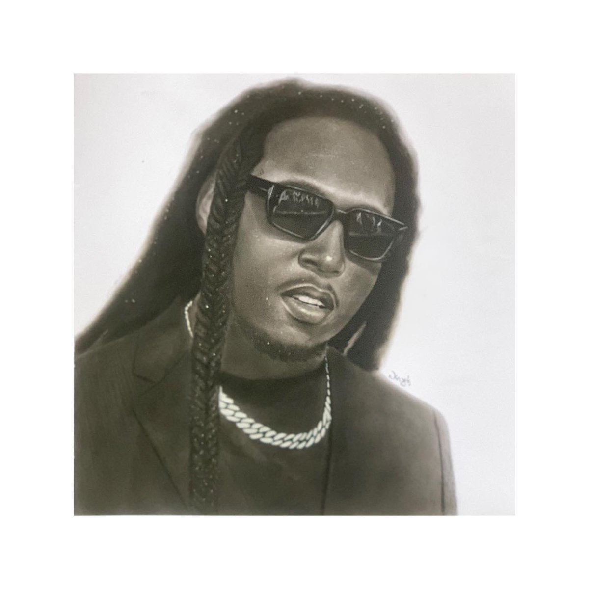 This is ngqabutho a zimbabwean artist , i drew the late <a href="/1YoungTakeoff/">TakeOff</a> portrait please like ,comment and retweet till <a href="/QuavoStuntin/">QuavoYRN</a> <a href="/iamcardib/">Cardi B</a> <a href="/OffsetYRN/">OFFSET</a> <a href="/Migos/">MIGOS™</a> sees it . Thank you❤️
