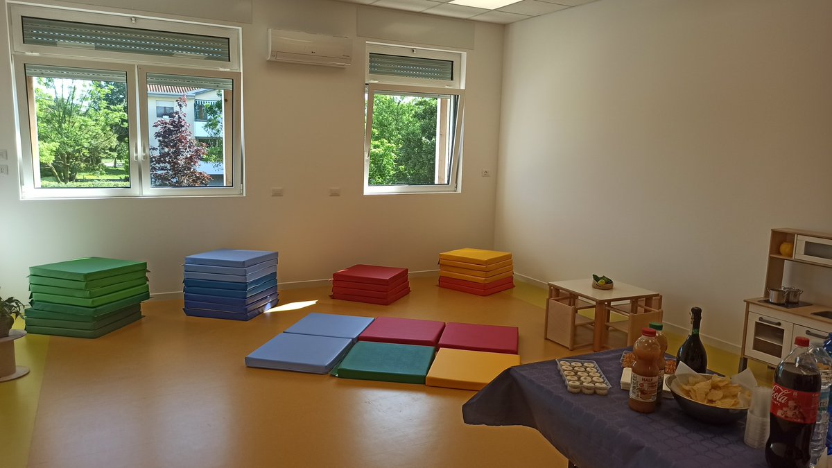 👉Dopo 20 anni completato il primo piano dell'asilo comunale 𝗡𝗶𝗱𝗼  𝗱𝗲𝗶 𝗖𝘂𝗰𝗰𝗶𝗼𝗹𝗶. &amp; mesi di lavoro, 370mila euro investiti. Nuove aule per attività complementari, sala polivalente, magazzino, scala antincendio, eliminazione barriere architettoniche
