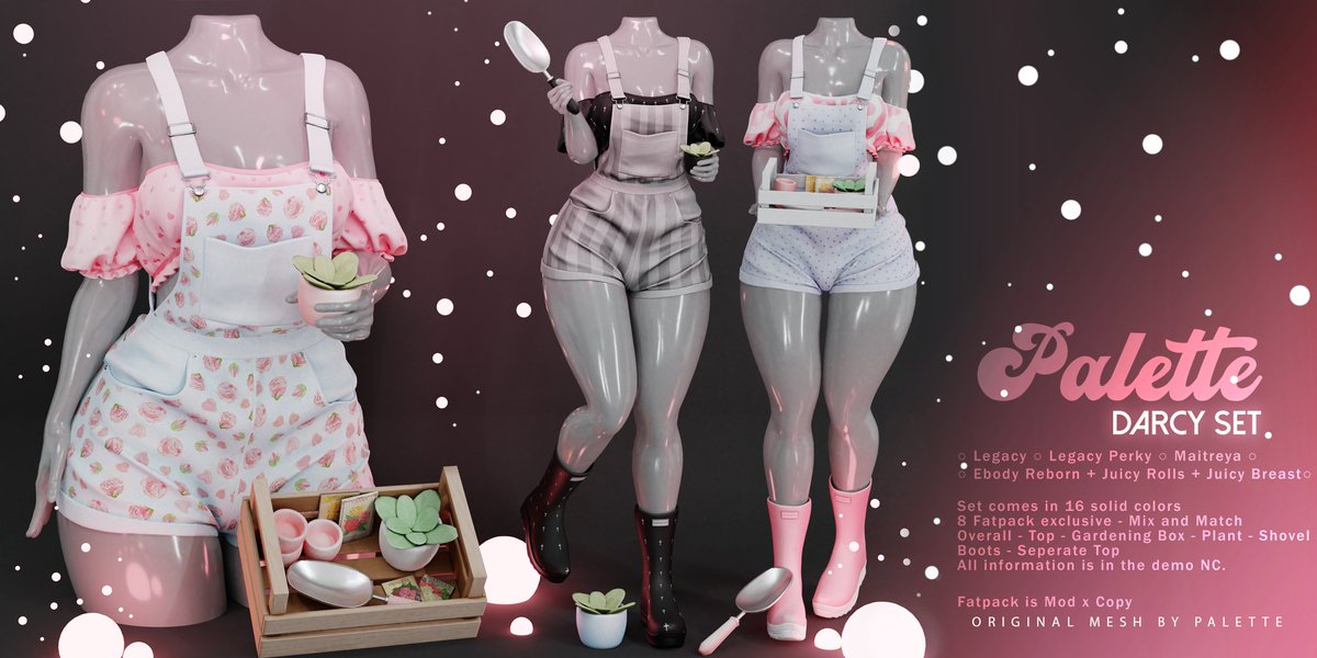 PaletteSL's tweet photo. ♥ G I V E @ W A Y ♥   

Lea Set coming to Equal10     
24H - 3x Megapack giveaway on all social media except Flickr.           

Follow - Like - Comment your inworld- RT to join. Good luck everybody. ^^         

#SecondLife https://t.co/WEA44RfMMB