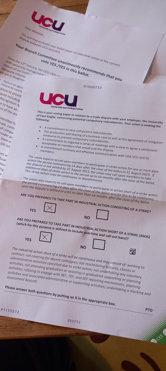 georgia_philip's tweet photo. A story of small actions to make a big difference. 👇 @UEA_UCU friends, local ballot papers have landed, you know what to do! #DontDestroyUEA
@UCUEHCRegion @ucu https://t.co/w7FiWPEIo7