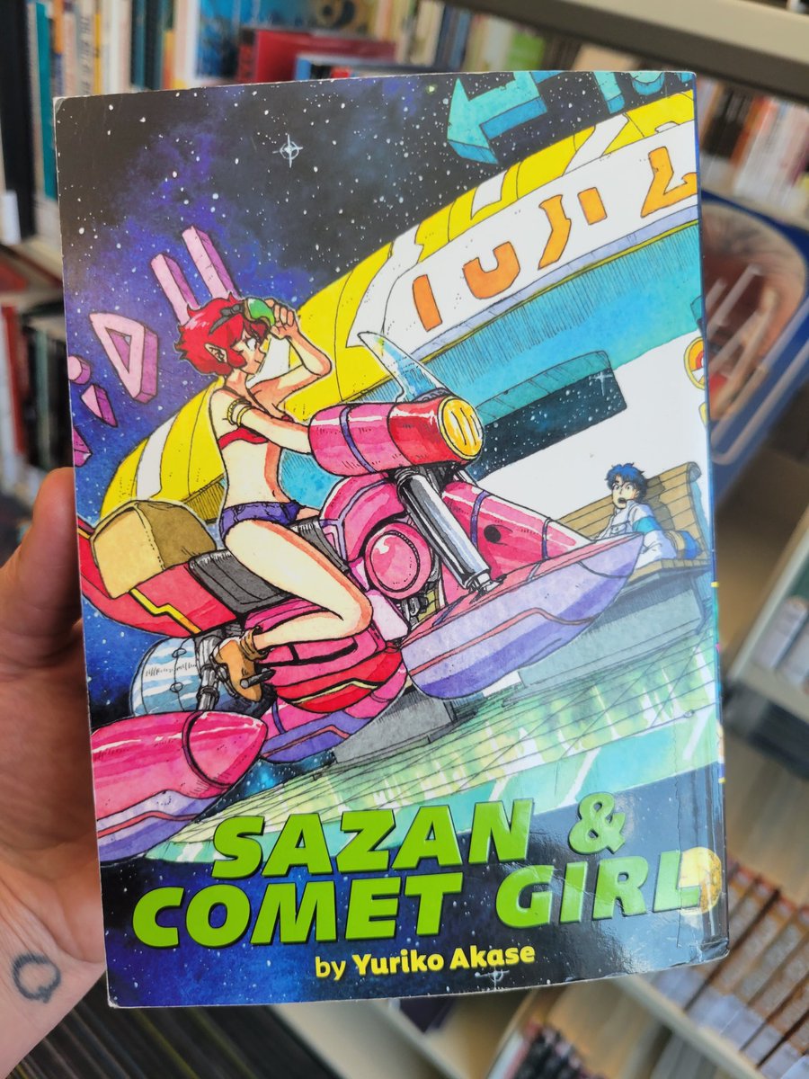 corypercory's tweet photo. this was genuinely one of the best manga I've read. it was wholesome adventurous Sci fi and absolutely gorgeous watercolors. I've never seen an entirely colorful manga before !! an absolute delight https://t.co/J6rZf4n2NS