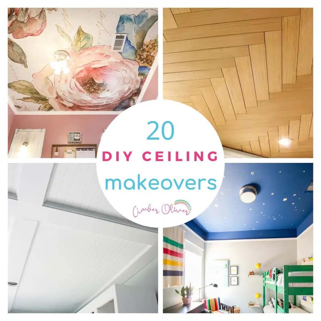 Ready to get creative?! Check out these AMAZING ceiling makeover ideas. ift.tt/82wZgiy #amberoliver #diypaintedceilings #paintedceilings #ceilingdesign