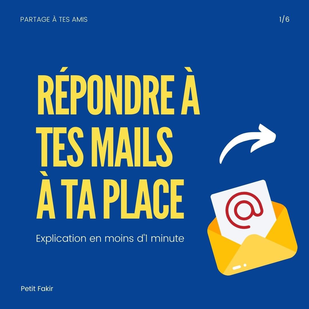 Petit_Fakir's tweet image. Besoin d&apos;aide pour répondre à tes emails rapidement ? 🤔

→ Ce carrousel te sera sûrement utile… 😉 (PS : c’est gratuit et rapide)

#extension #chrome #chatgptwriter #email #astuce #petitfakir