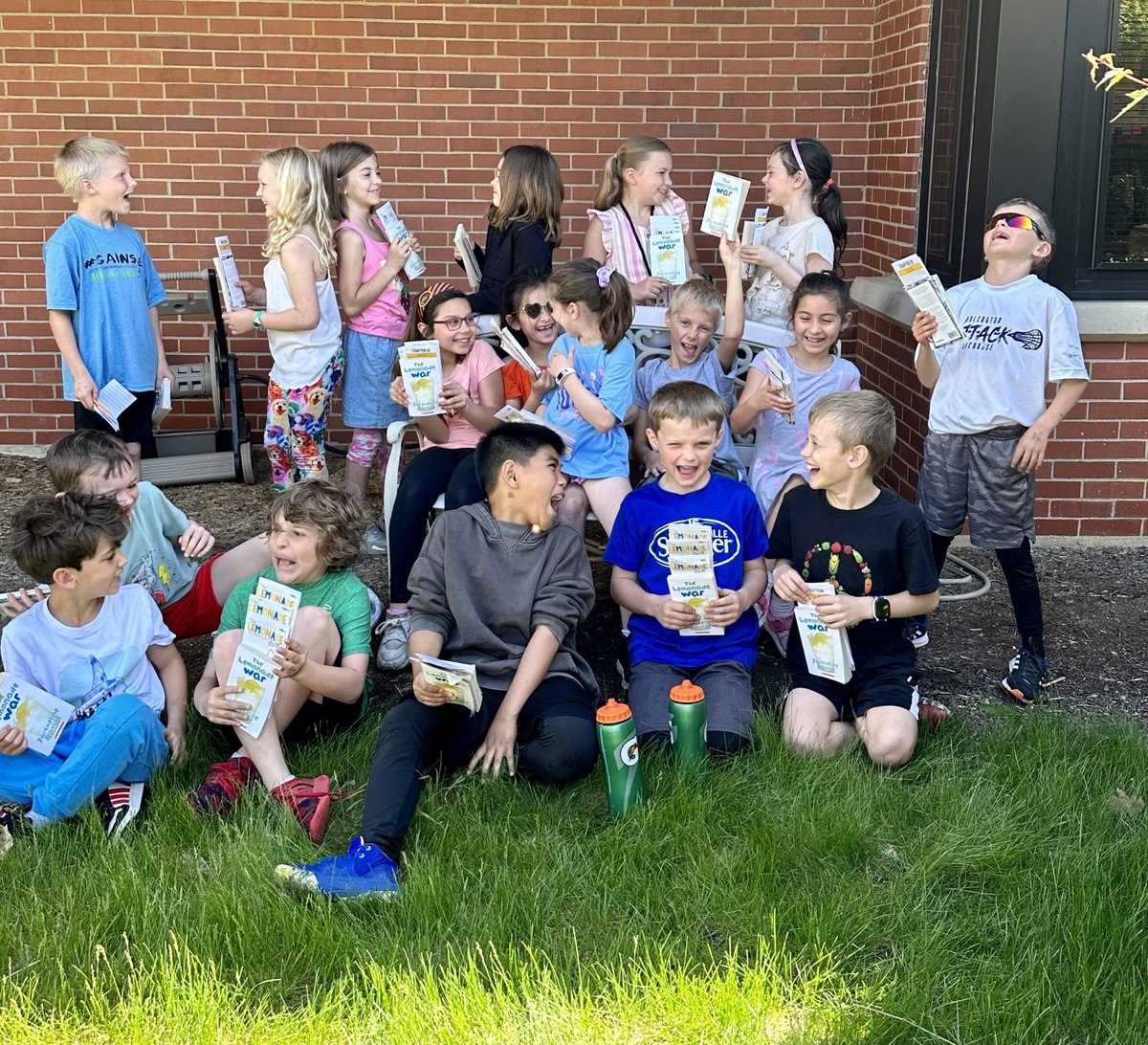 Took our novel study to the courtyard ☀️ 

I think I might frame this one 😂🥰
<a href="/AHSD25Patton/">Patton Elementary</a>