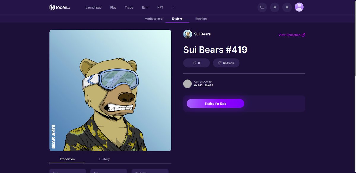 mt9x (@toan0x1) on Twitter photo Just minted this awesome Genesis Bear from <a href="/SuiOkayBears/">Sui Bears | SOLD OUT</a>
Can't wait for the Bear World metaverse!
#SUI #SuiNFT #SuiBears Just minted this awesome Genesis Bear from <a href="/SuiOkayBears/">Sui Bears | SOLD OUT</a>
Can't wait for the Bear World metaverse!
#SUI #SuiNFT #SuiBears