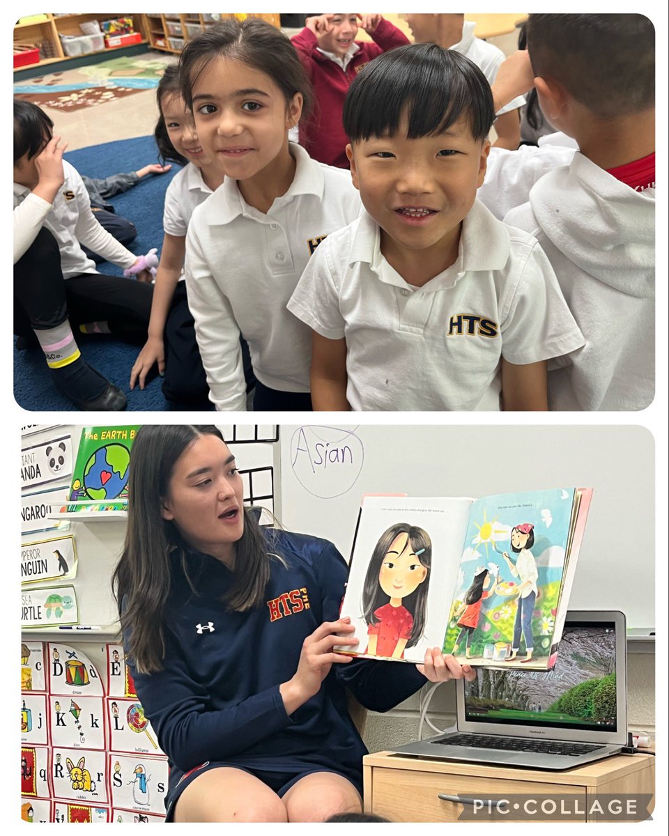Thank-you @RHashimoto_ for reading #eyesthatkissinthecorner as we celebrate #asianheritage this month. We looked into each others’ eyes to see whose eyes also ‘kissed the corners’.