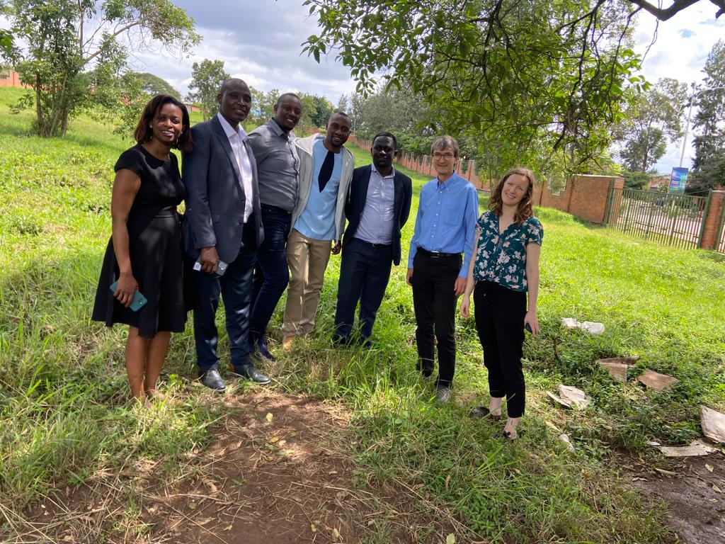 EacRceVihscm's tweet photo. Exciting day with the @KfW_int supervision mission! Had a productive deep dive discussion on @EacRceVihscm construction plans led by the @Uni_Rwanda DVC Finance, followed by a visit to the site. We're thrilled about the upcoming development! #EAC @jumuiya https://t.co/OsEFerxbCh