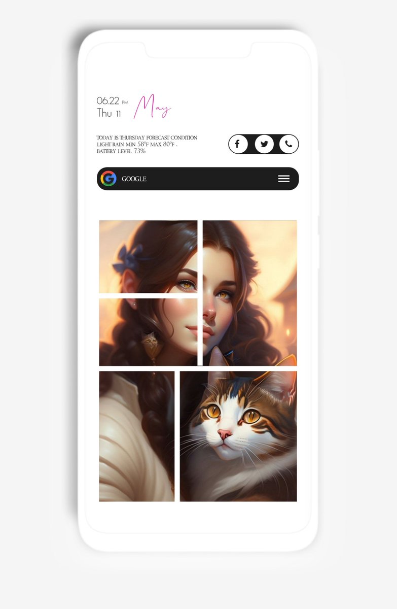 GhanoDZpro's tweet image. 👉 Launcher #novalauncher
👉 Widget #simple_widgets by me
👉 Template by me
👉 Wall by me
👉 For more Follow @GhanoDZpro
Download widgets 👇
bit.ly/3TPNaVq
#homescreen #kwgt #androidsetup #ios #wallpaper