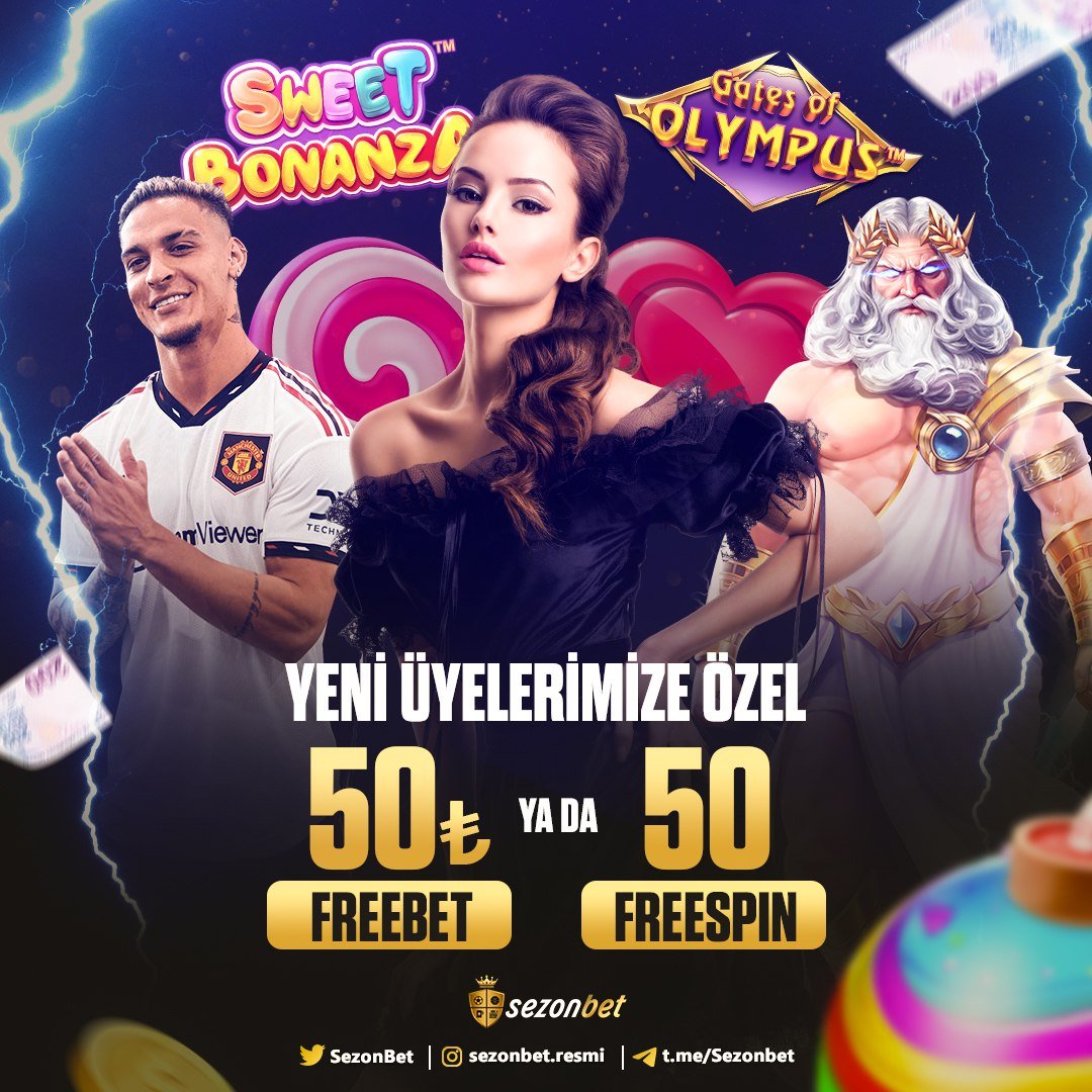 BahisdostForum's tweet photo. 🎁 #Sezonbet Yeni Üyelere 50 Freebet - 50 Freespin Deneme Bonusu

💰Yatırım Şartsız 200 TL Çekim

➡️Sezonbet Giriş: https://t.co/mLuZpZY1hS

#DenemeBonusu #DenemeBonusu2023 #Bonus #Freebet #Freespin #Bet #İddaa #Bahis #casino #slot #Fenerbahce #Galatasaray #Besiktas #Secim2023 https://t.co/IZAXhXs51l