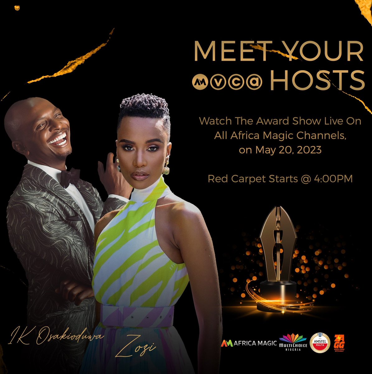 South Africa Model and Miss Universe 2019, Zozibini Tunzi, has been announced as the co-host of the 9th edition of the Africa Magic Viewer’s Choice Awards. https://t.co/GJCqzGo8sH