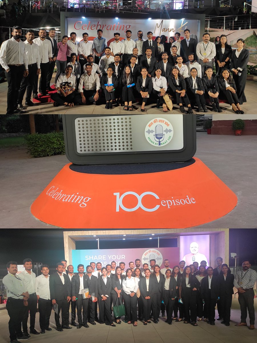 nss_lc1's tweet photo. Our volunteers witnessed the Celebration of 100th Episode of Mann ki Baat programme which was being broadcast on 29th April  at Pradhan Mantri Sanghralaya, Teen Murti Bhawan, Chanakyapuri, New Delhi.

#mankibaat 
#nationalconclave 
#nssrddelhi 
#nsslc1 https://t.co/YxJChJfQWl