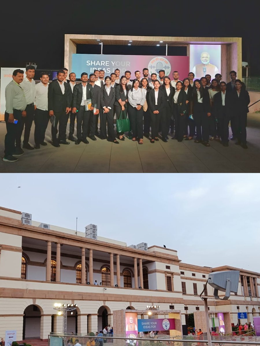 nss_lc1's tweet photo. Our volunteers witnessed the Celebration of 100th Episode of Mann ki Baat programme which was being broadcast on 29th April  at Pradhan Mantri Sanghralaya, Teen Murti Bhawan, Chanakyapuri, New Delhi.

#mankibaat 
#nationalconclave 
#nssrddelhi 
#nsslc1 https://t.co/YxJChJfQWl