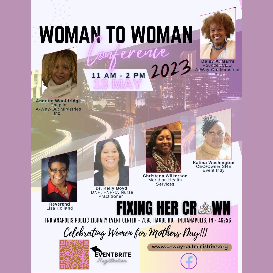 DON'T MISS THIS AMAZING CONFERENCE!😲 by  A-Way-Out Ministries Inc. - that serves as a voice in the community to speak against domestic violence, and help survivors to find life.