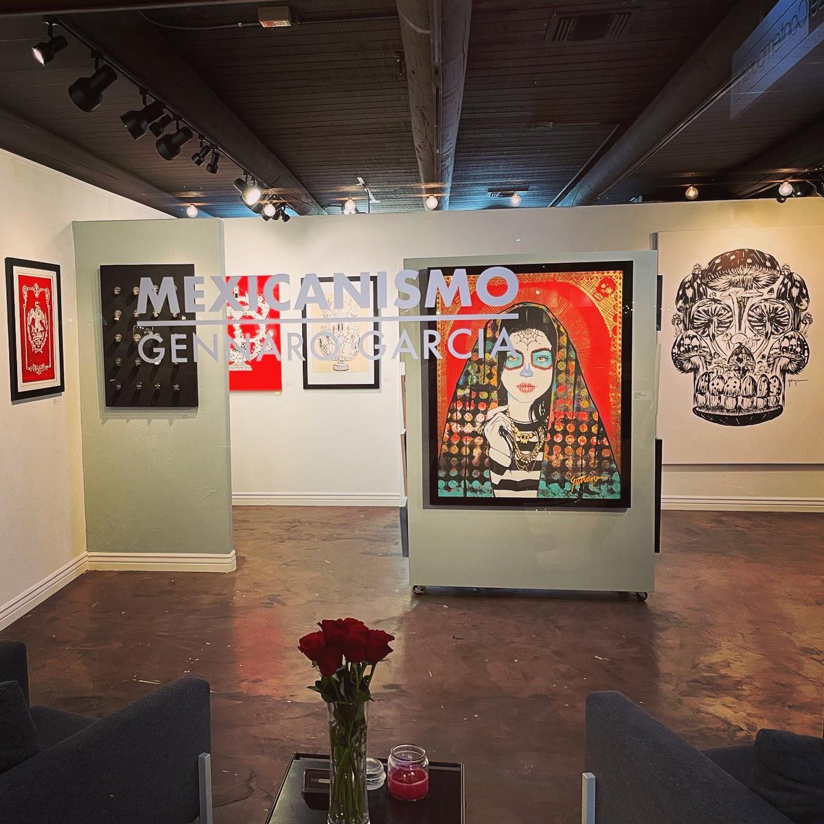 NicoleRoyseArt's tweet photo. Due to popular demand “MEXICANISMO” has been extended through this Sunday, June 11, 2023 at @RoyseContemp ! 

Highlighting the solo exhibition of renowned artist @artegennaro with his latest vibrant &amp; dynamic multi-media collection.

https://t.co/ecaWJAhwoB https://t.co/T2XOdGlJsj