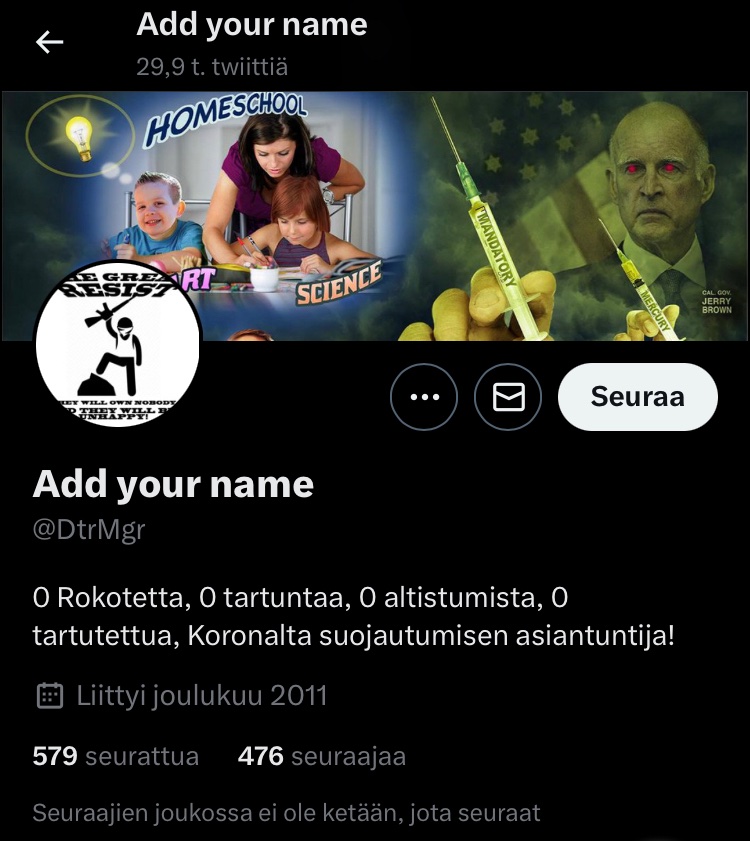 PollaMikko's tweet photo. Mitä seuraa, kun ilmaisee, ettei ihmisen #ero ole peruste aloittaa julkinen #ilkkuminen?
1. Moni ymmärtää: #yksityisyys kuuluu muillekin. 👍
2. Moni, joka ei ymmärrä tai ei halua ymmärtää, VALITSEE olla #mulkku. 👎
Tänään on jo monta blokattu. Vain 1 esimerkki: @DtrMgr. https://t.co/S10IvDbXc2