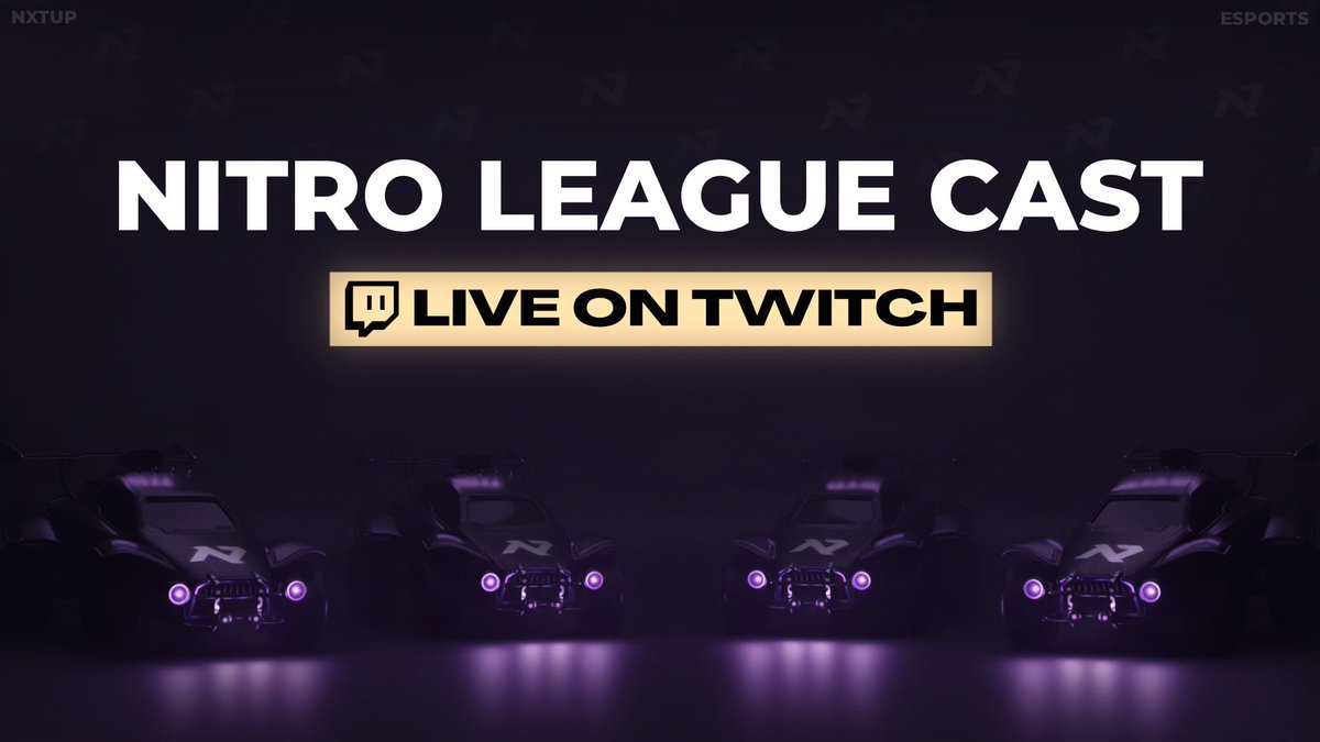 nxtup_rl's tweet photo. Today is an important game for the Mains Roster if you don't want to miss it then come today at 9 p.m. on our Twitch channel where we will cast it live for you. 👀💜

link: https://t.co/8o9fPEZ7zf https://t.co/1uB09YmAq4