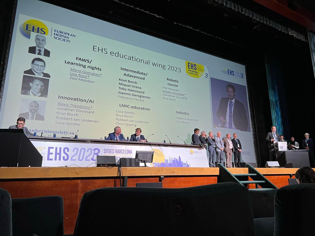 lucagordini's tweet photo. An exciting new adventure begins as a member of the Educational Task Force of the @eurohernias (Committee for Education) https://t.co/NflM7kFUyk