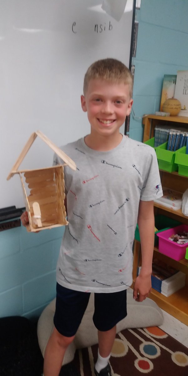 This young man decided to build a house because it reminded him of his grandpa. #Imnotcrying