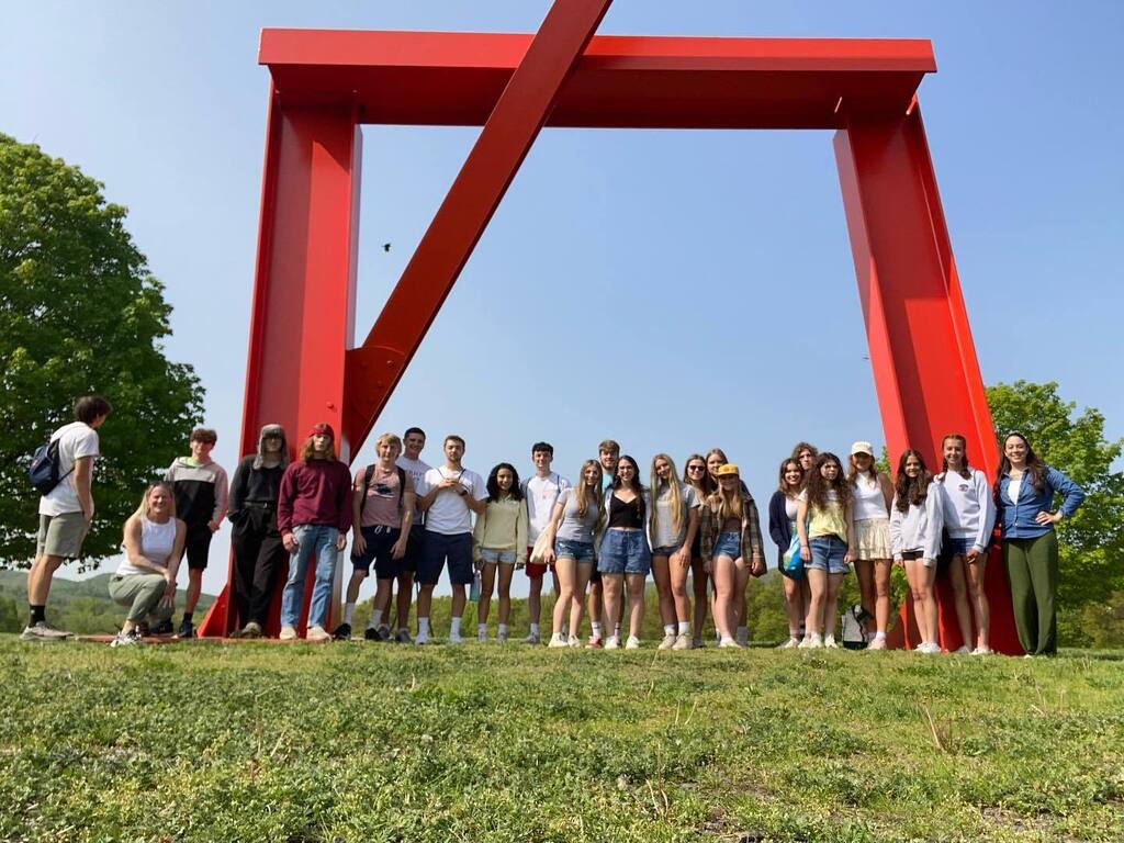 Views from the Storm King Art Center field trip! 🎨🖌️🖼️