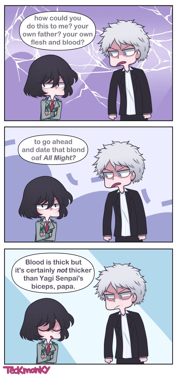 And *that's* how All Might got that nasty scar