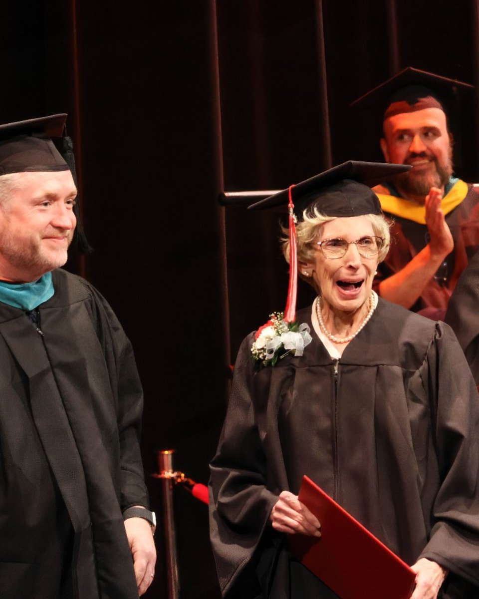 LakeMichCollege's tweet image. “If you have a dream, don’t dream it, just do it, and don’t let your age stop you from doing your dream,” said Betty Timmreck, who earned her degree that has been 60 years in the making this past Sunday. 

Read the full story here: bit.ly/41tvS2H