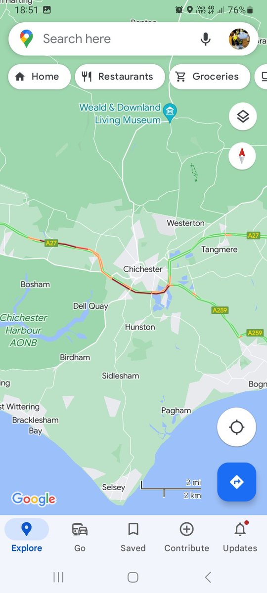 Sussex Traffic Watch on Twitter "A27 Chichester bypass long delays