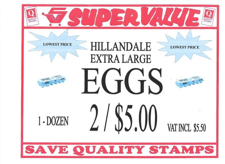 Moca_Foundation's tweet photo. Watch this now.... within weeks of the Davis Government Golden Egg Programme the price of eggs dropped from $8 to now $2.50 per dozen.

There was no reason for merchants to carry the prices so high in the first place. https://t.co/jaWpdXeIO7