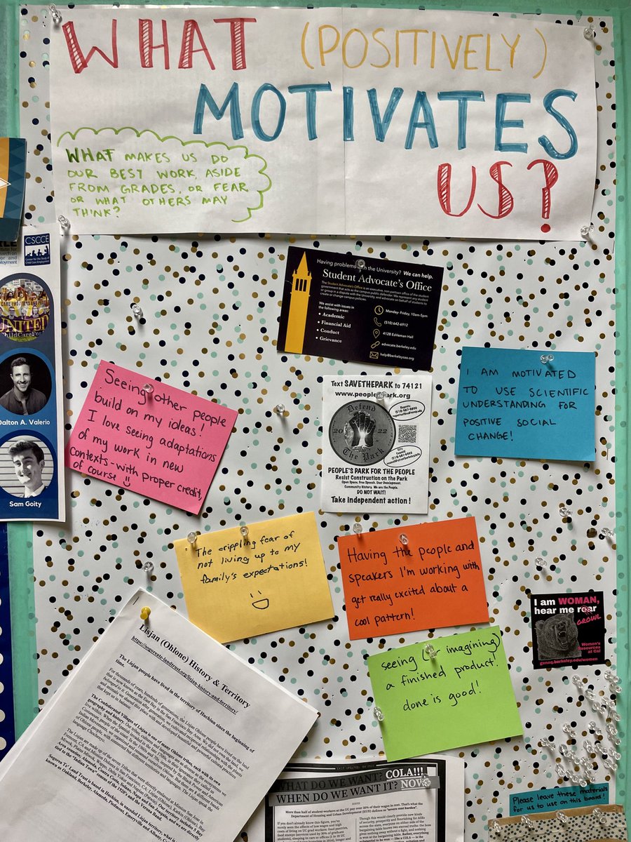 Unser Motivationboard im Department! Was motiviert dich in deinem Studium? 🎓 #studierenweltweit #erlebees