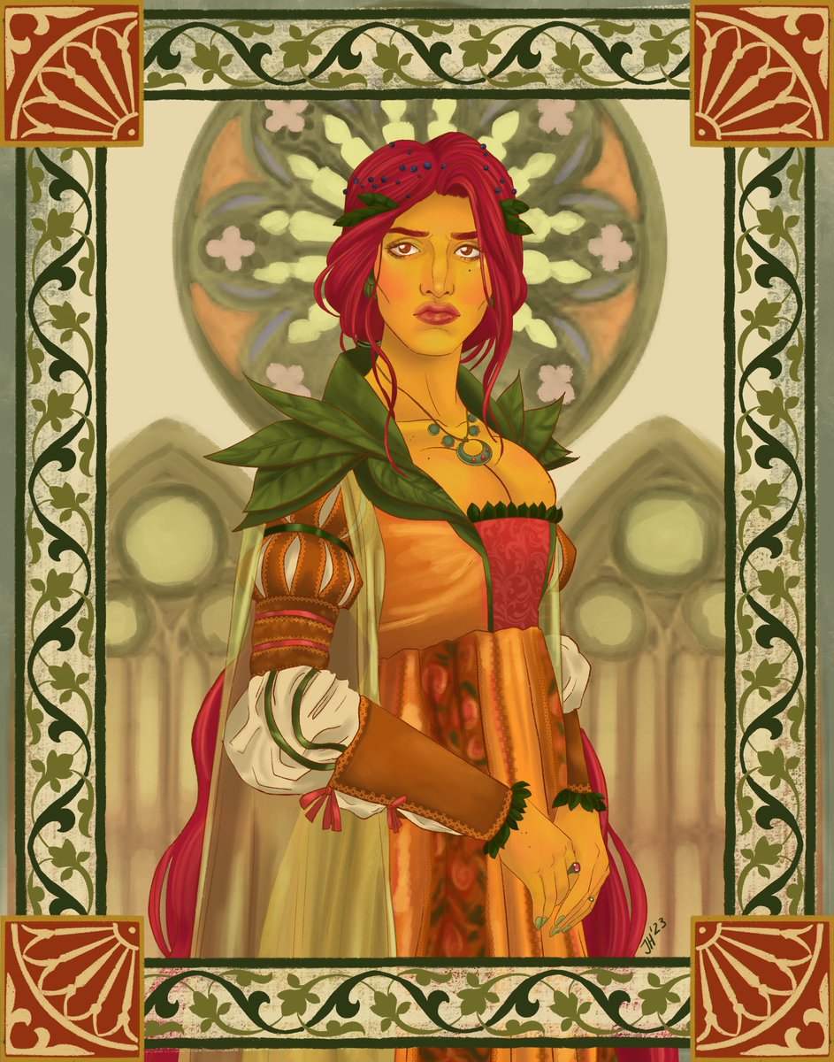 beetnik_jay's tweet image. -Queen Amangeaux Epicée Du Peche-

I’m rarely fast when it comes to fanart, but the first episode of #TheRaveningWar got me good. What can I say? I heard ‘sexy mango’ and ran to procreate. 

#raveningwar #dimension20 #acoc