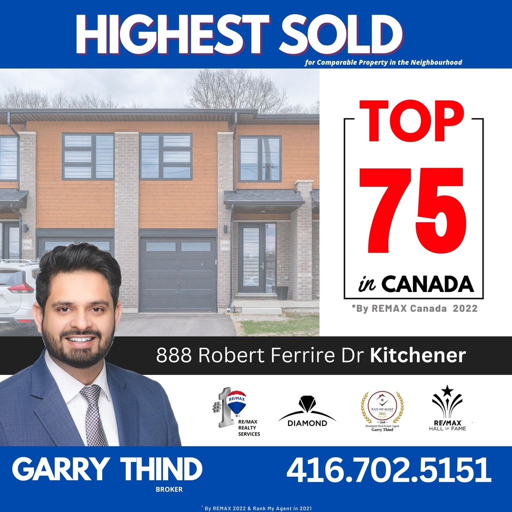 Another 🔥Highest Sold! 🤩 Call me 416-702-5151 if you or your Friends also want to Sell Your Property for More Money 💰

#HomeforSale #bestrealtor #bestrealestateagent #trending  #brampton #realtor #sellersagent #fyp #kitchener #realtorgarrythind #toprealtor #listwithteamgarry