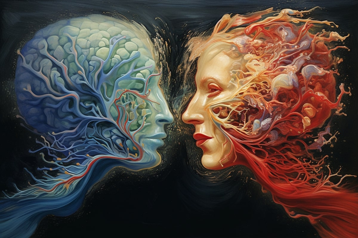 New study finds that people with a genetic risk for psychosis have an imbalance of glutamate and GABA neurotransmitters in their brains. This imbalance is associated with hippocampal atrophy, which may lead to the development of psychotic symptoms. The findings could lead to new