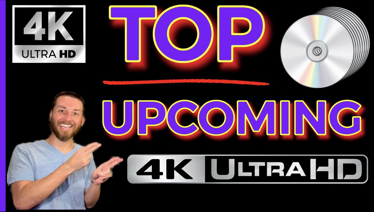 💥 Enjoy watching my highly requested new video series TOP UPCOMING 4K UltraHD📀Blu Ray Releases, Big 4K Movie Announcements & Film Collector’s Chat video:⤵️
➡️ youtu.be/8srvDuqdtnY

#4k #4KUltraHD #Moviebuff #MovieReview #4kultrahd #4kmovies #4kuhd #movies
#movie #bluray