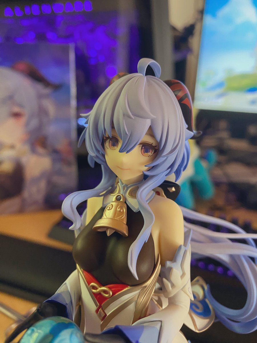 explain_further's tweet image. My princess, my baby girl, my little meow meow, my gorgeous qilin, my smart Qixing general secretary, my sleepy head, my lovely Zhongli stan, my gracious Adepti, my prosperous peace 🐐💜💋