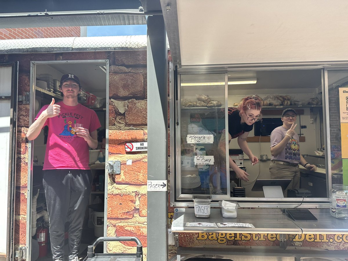 guess where we are??? (secret: it’s columbus!) come visit ethan and co. at our cart at jackie o’s on 4th!