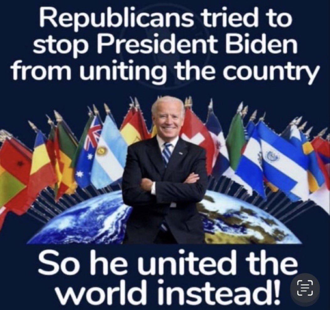 lflorepolitics's tweet photo. @JayeJaybird54 @POTUS Me too! Such respect and admiration for President Biden. He is not only respected around the world but a true beacon of hope for all things that represent decency, kindness and compassion.
#IStandWithPresidentBiden
#IStandWithPOTUS
#Biden2024
💙🇺🇸🌎 https://t.co/u5IeU36JRn