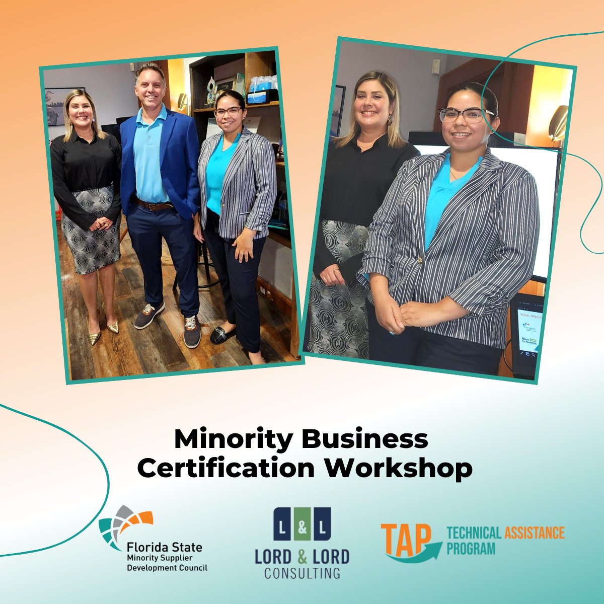 FSMSDC's tweet image. Minority Business Certification Workshop

To learn more about how FSMSDC links corporate and government members with Minority Business Enterprises to foster equity in business visit: fsmsdc.org⁠
⁠
#FSMSDC #TAPProgram #equity #diversity #inclusion #LordandLord