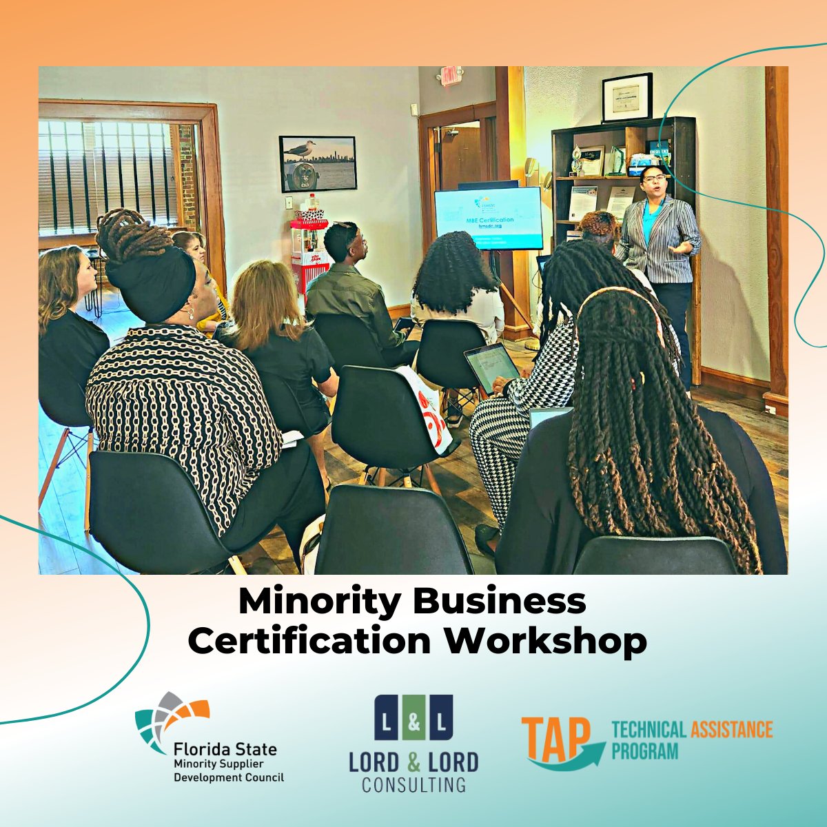 FSMSDC's tweet image. Minority Business Certification Workshop

To learn more about how FSMSDC links corporate and government members with Minority Business Enterprises to foster equity in business visit: fsmsdc.org⁠
⁠
#FSMSDC #TAPProgram #equity #diversity #inclusion #LordandLord
