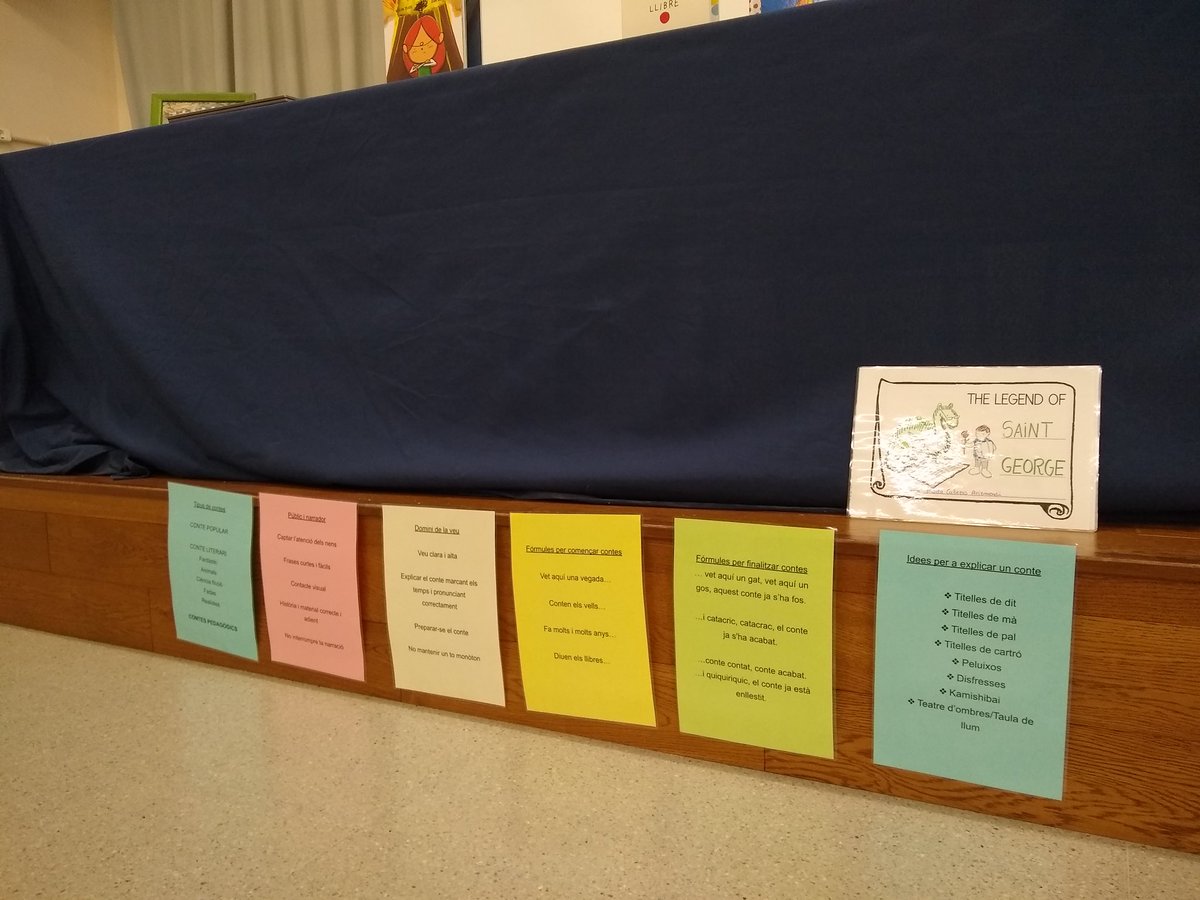 Avui, divers alumnat de l'Aula d'acollida i de Cultura i valors de tercer d'ESO ha rebut un taller a càrrec de la Marta de La Ballaruga per tal d'aprendre a explicar contes als més menuts. L’alumnat ha agafat bones eines per les obres de teatre que estan preparant. <a href="/PlaEntornTDB/">Pla Educatiu d'Entorn de Torredembarra</a>