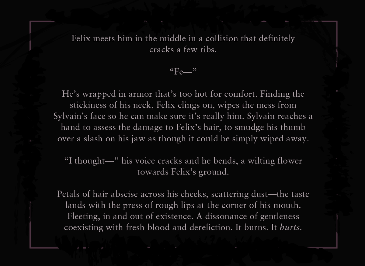 SylvainShake's tweet photo. Obvious

✥  Sylvix, Explicit, 12k  ✥
✥  Written for the @sylvixbang  ✥

Felix's jealousy is constantly at war with his curiousity.

https://t.co/0z06ZUAvWO https://t.co/B70MQp6MCk